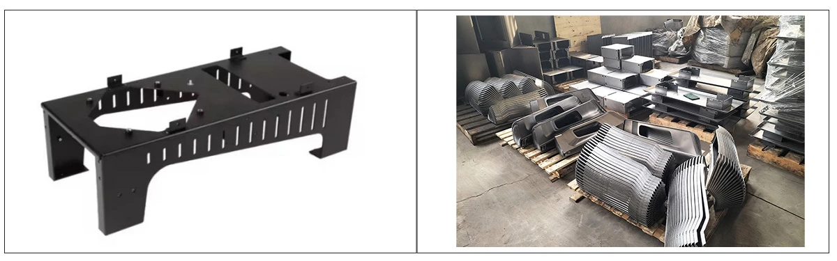 Auto Laser Cutting Sheet Metal Parts with high quality