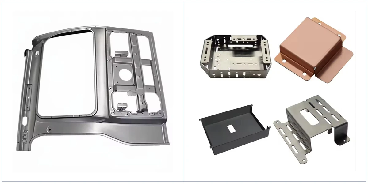 Sheet Metal Automotive Body details showing precision Sheet Metal Automotive Body details showing precision